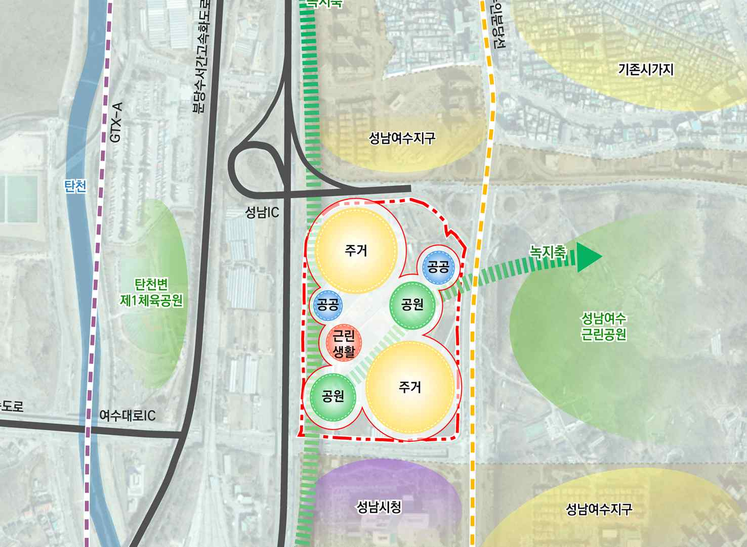 성남시, 금토2·여수2지구 정부 공공주택 공급 추진에 취지 공감