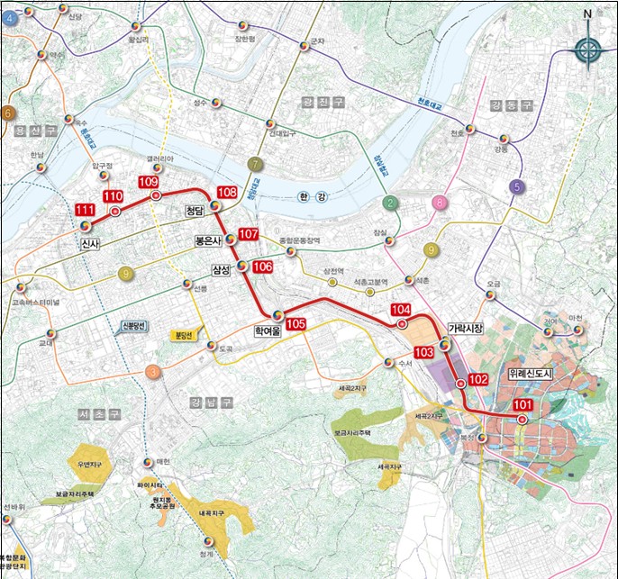성남시, 지하철 8호선 판교연장 예타 대상 선정·위례신사선 예타 통과